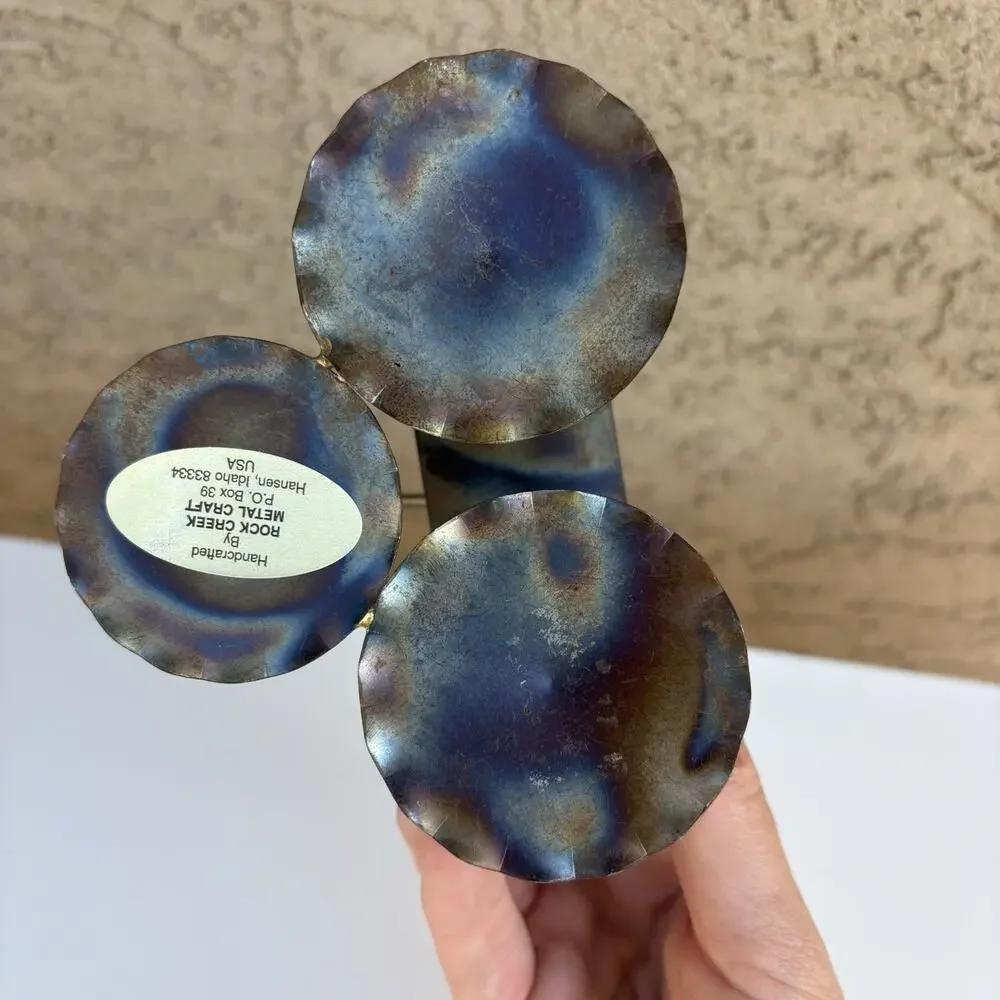 CHIROPRACTOR Handcrafted Rock Creek Metal Craft Sculpture Idaho